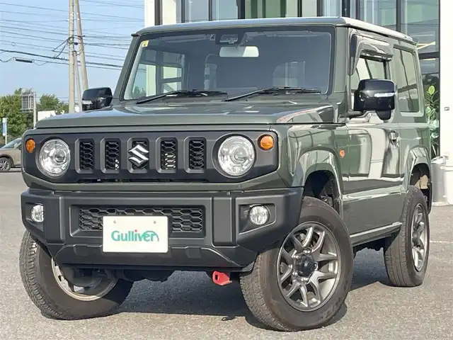 スズキ ジムニー XC 道央・札幌 2020(令2)年 2.5万km ジャングルグリーン 4WD/5速MT/社外SDナビ/FM/AM/CD/DVD/TV/BT/衝突被害軽減/ダウンヒルアシストコントロール/車線逸脱警報/クルーズコントロール/ステアリングスイッチ/D・N席シートヒーター/オートハイビーム/ETC/オートライト/スマートキー