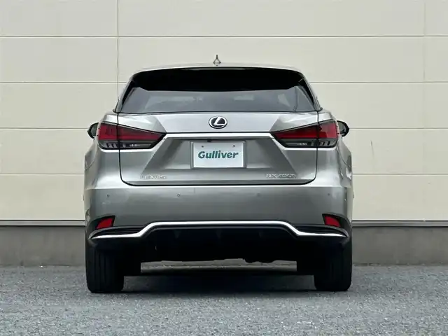 レクサス ＲＸ 450h バージョンL 茨城県 2022(令4)年 3.8万km ソニックチタニウム 保証書/取扱説明書/純正メーカーオプションナビ/サンルーフ/パノラマビューモニター/前後ドライブレコーダー（SD無）/前後コーナーセンサー/ビルトインETC2.0/三眼LEDヘッドライト/電動リヤゲート/フルセグテレビ/追従型クルーズコントロール/全席パワーシート/ヘッドアップディスプレイ