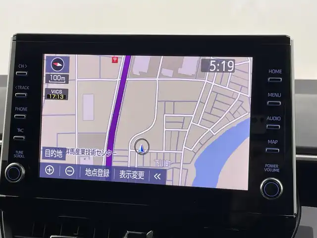 トヨタ カローラツーリング ハイブリッド S 群馬県 2020(令2)年 5.8万km スーパーホワイトⅡ 純正９インチディスプレイオーディオ　バックカメラ　レーダークルーズコントロール　ＢＳＭ　ＬＥＤ　ＡＨＢ　純正１６インチＡＷ　ステアリングリモコン　ドライブレコーダー　ＥＴＣ　スマートキー　禁煙車