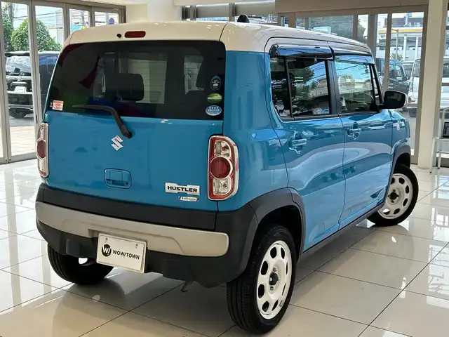 スズキ ハスラー G 埼玉県 2017(平29)年 3万km サマーブルーM デュアルカメラブレーキサポート/メモリーナビ/　　CD/DVD/フルセグ/バックカメラ/シートヒーター/ETC/スマートキー×2/禁煙車