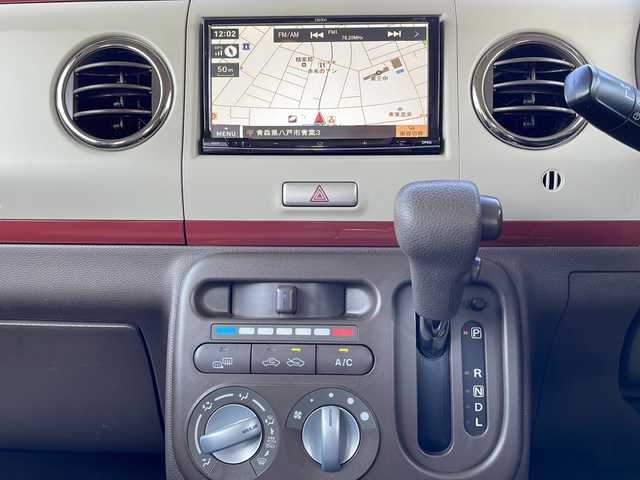 スズキ ラパン ショコラ G 青森県 2013(平25)年 9.2万km アーバンブラウンパールメタリック 4WD/社外SDナビ/Bluetooth・CD・DVD・USB/運転席シートヒーター/合皮専用シート/ベンチシート/オートライト/スマートキー/プッシュスタート/アイドリングストップ車