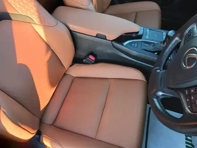 レクサス ＵＸ 250h ブラウンエディション 富山県 2020(令2)年 4.6万km グラファイトブラックガラスフレーク 純正10.3型ナビ/フルセグTV/ハンズフリーパワーバックドア/パノラミックビューモニター/ビルトインETC2.0/ドライブレコーダー/レーダークルーズコントロール/クリアランスソナー/セーフティシステムプラス/・プリクラッシュセーフティ/・レーントレーシングアシスト/・オートマチックハイビーム/・先行車発進告知機能/・ロードサインアシスト/ブラインドスポットモニター/パーキングサポートブレーキ/LEDヘッドランプ/革巻きステアリング/ステアリングヒーター/ブラウン合皮シート/前席パワーシート/シートヒーター/純正17インチアルミホイール/スマートエントリー/スタートシステム/禁煙車