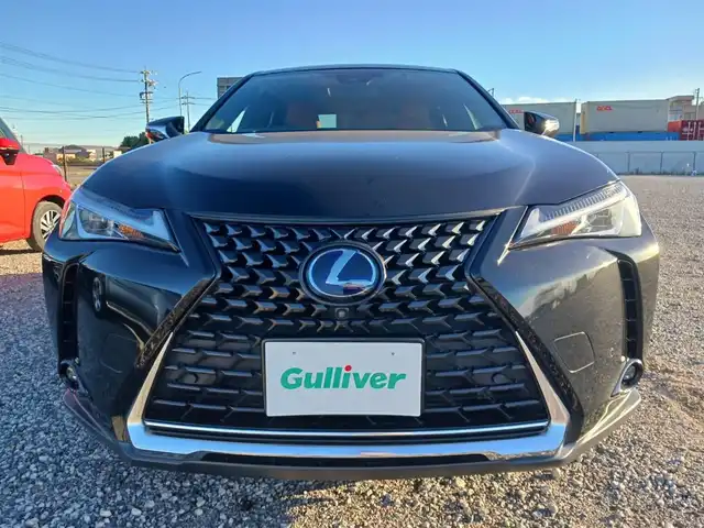 レクサス ＵＸ 250h ブラウンエディション 富山県 2020(令2)年 4.6万km グラファイトブラックガラスフレーク 純正10.3型ナビ/フルセグTV/ハンズフリーパワーバックドア/パノラミックビューモニター/ビルトインETC2.0/ドライブレコーダー/レーダークルーズコントロール/クリアランスソナー/セーフティシステムプラス/・プリクラッシュセーフティ/・レーントレーシングアシスト/・オートマチックハイビーム/・先行車発進告知機能/・ロードサインアシスト/ブラインドスポットモニター/パーキングサポートブレーキ/LEDヘッドランプ/革巻きステアリング/ステアリングヒーター/ブラウン合皮シート/前席パワーシート/シートヒーター/純正17インチアルミホイール/スマートエントリー/スタートシステム/禁煙車