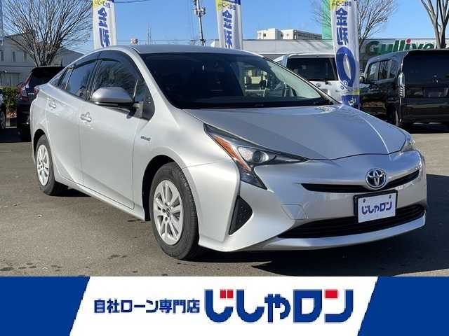 トヨタ プリウス S 宮城県 2016(平28)年 14.6万km シルバーM 【(株)IDOMが運営する【じしゃロン仙台店】の自社ローン対象車両になります。こちらは現金ご利用時の価格です。自社ローンご希望の方は別途その旨お申付け下さい。】/純正SDナビ/Buletooth/バックカメラ/フルセグ/プッシュスタート/スマートキー/ETC/LEDヘッドライト