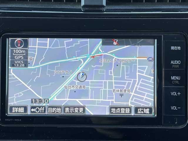トヨタ プリウス S 宮城県 2016(平28)年 14.6万km シルバーM 【(株)IDOMが運営する【じしゃロン仙台店】の自社ローン対象車両になります。こちらは現金ご利用時の価格です。自社ローンご希望の方は別途その旨お申付け下さい。】/純正SDナビ/Buletooth/バックカメラ/フルセグ/プッシュスタート/スマートキー/ETC/LEDヘッドライト