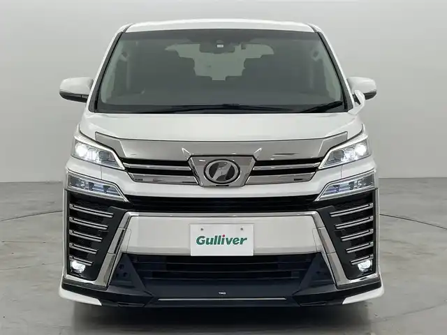トヨタ ヴェルファイア Z Gエディション 福岡県 2018(平30)年 8.3万km ホワイトパールクリスタルシャイン ＴＲＤエアロ　/後席モニター　/純正１０型ナビ　/バックカメラ　/ビルトインＥＴＣ　/ドラレコ　/ＡＣＣ　/コーナーセンサー　/衝突被害軽減ブレーキ　/レーンキープ　/両側電動スライドドア　/パワーバックドア　/パワーシート