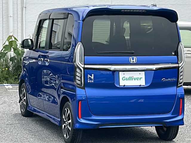ホンダ Ｎ ＢＯＸ カスタム G L ホンダセンシング 千葉県 2019(令1)年 4.2万km ブリリアントスポーティブルーメタリック2トーン ナビAVN110M バックカメラ 両側パワースライドドア ビルトインETC シートヒーター ホンダセンシング ACC CMBS LKAS スマートキー LEDライト オートライト 14インチAW