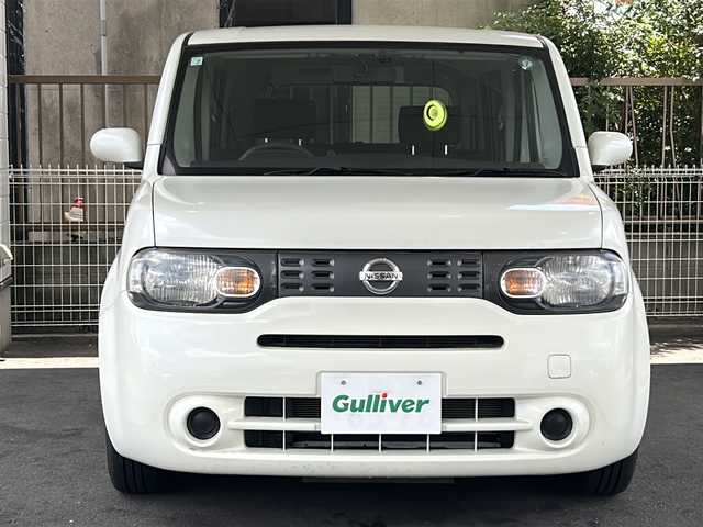 日産 キューブ 15X 京都府 2010(平22)年 4.6万km ホワイトパール ワンオーナー車/純正ナビ(MP310-W)/ワンセグTV/Bluetooth Audio/CD/DVD/バックカメラ/ETC/電格ミラー/純正ドアバイザー/純正フロアマット/保証書/取扱説明書/スペアキー