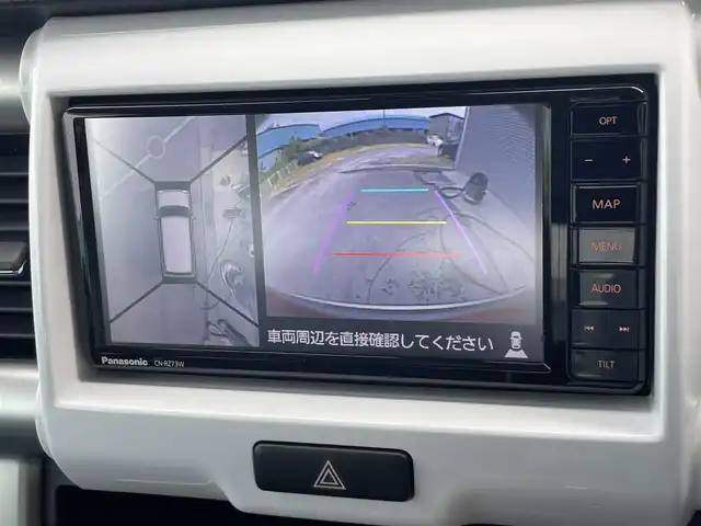 スズキ ハスラー X 茨城県 2018(平30)年 4.7万km フェニックスレッドパール/ブルーイッシュブラックパール 純正ナビ（DISC/SD/iPod/TV/USB/FM/AM/Bluetooth接続）/アイドリングストップ/ETC/全方位カメラ/純正フロアマット/シートヒーター/社外15インチアルミ/サマータイヤ付/ステアリングリモコン/グリップコントロール/ダウンヒルアシスト/ドアバイザー/横滑り防止装置/LEDヘッドライト/レーンキープアシスト/オートライト