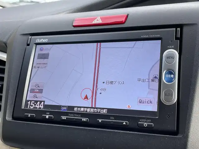 ホンダ ジェイド ハイブリッド X 栃木県 2015(平27)年 13.9万km ホワイトオーキッドパール (株)IDOMが運営する【じしゃロン宇都宮店】の自社ローン専用車両になります。こちらは現金またはオートローンご利用時の価格です。自社ローンご希望の方は別途その旨お申付け下さい/禁煙車/７型純正ナビ/バックカメラ/Ｂｌｕｅｔｏｏｔｈ接続/ＣＤ／ＤＶＤ/ワンセグＴＶ/クルーズコントロール/純正アルミホイール/ハーフレザーシート/カーテンエアバック/スマートキー/プッシュスタート