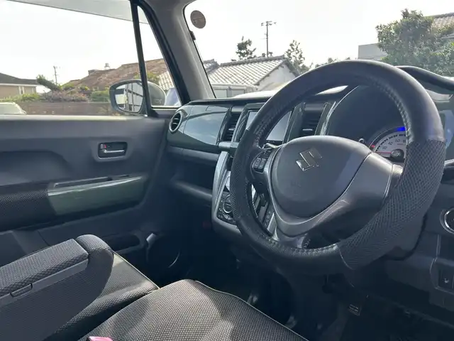 スズキ ハスラー Jスタイル 宮崎県 2015(平27)年 10.9万km クールカーキパールメタリック/ホワイト2トーンルーフ /ナビ(MDV-D402BT)//ワンセグ/CD/DVD/Bluetooth//前席シートヒーター//オートライト//純正フロアマット//ドアバイザー//取説/保証書
