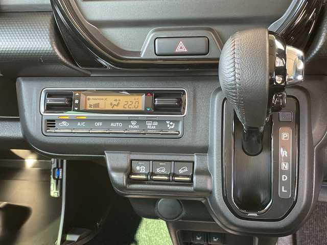 スズキ ハスラー HYBRID X 愛知県 2024(令6)年 1.1万km デニムブルー ガンメタリック 2トーン SDナビ/レーダークルーズコントロール/シートヒーター/バックカメラ/コーナーセンサー/４WD/LEDヘッドライト/衝突軽減システム/ETC/ステアリングスイッチ/スマートキー/プッシュスタート