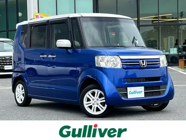 ホンダ Ｎ ＢＯＸ G Lパッケージ 奈良県 2016(平28)年 3.1万km ブリリアントスポーティブルーメタリック2トーン 純正ナビ（VXM-165VFi)/（フルセグ/BT/CD/DVD)/バックカメラ/アイドリングストップ/横滑り防止/片側パワースライドドア/後席サンシェード/オートライト/電動格納ミラー/前方ドライブレコーダー/ETC/純正14インチAW/スペアキーX1/取り扱い説明書