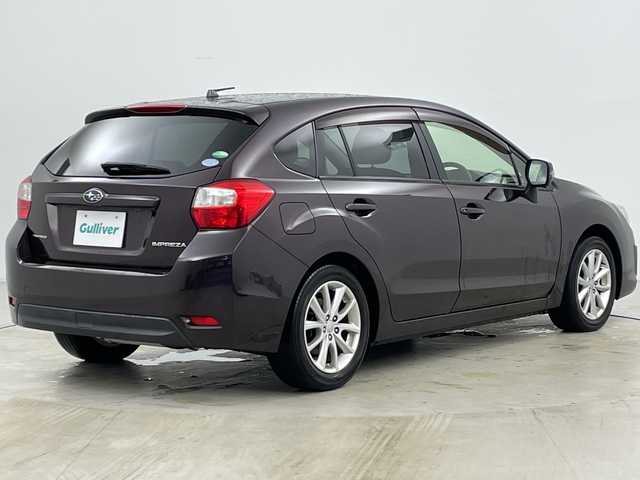 スバル インプレッサ スポーツ 2．0i アイサイト 道央・札幌 2012(平24)年 5.2万km ディープチェリーパール ・4WD/・寒冷地仕様/・社外ナビ（CD＆DVD＆BT＆TV＆AUX）/・アイサイト/・パドルシフト/・ドアミラーヒーター/・HIDヘッドライト/・フォグランプ/・純正AW/・リモコンキー/・スペアキー/・社外AW付スタッドレス積込