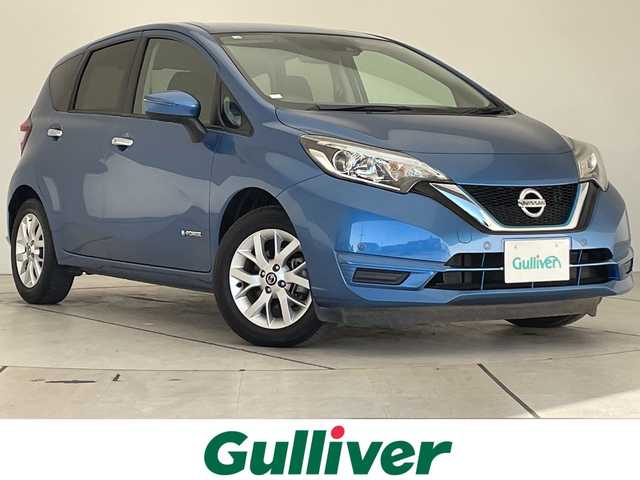 日産 ノート e－パワー X 愛知県 2020(令2)年 4.9万km シャイニングブルー 純正ナビ/バックカメラ/コーナーセンサー/純正アルミホイール/LEDヘッドライト/オートマチックハイビーム/ETC/衝突軽減システム/ワンセグ/CD DVD/Bluetooth/ステアリングスイッチ/スマートキー/プッシュスタート