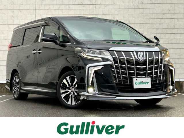 トヨタ アルファード S Cパッケージ 新潟県 2020(令2)年 2.8万km ブラック モデリスタエアロ(F/S/R)/サンルーフ/純正ディスプレイオーディオ/【フルセグTV/FM・AM/BT】/バックカメラ/両側パワースライドドア/パワーバックドア/トヨタセーフティーセンス/・プリクラッシュセーフティ/・レーントレーシングアシスト/・レーダークルーズコントロール/・オートハイビーム/ビルトインETC/前後ドライブレコーダー/純正18インチアルミホイール/革巻きステアリング/ステアリングスイッチ/ハンドルヒーター/DN席シートヒーター・エアーシート/パワーシート/スマートキー/プッシュスタート