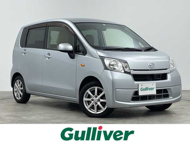 ダイハツ ムーヴ X SA 三重県 2013(平25)年 4.3万km ブライトシルバーメタリック /禁煙車//純正オーディオ//衝突被害軽減ブレーキ//ETC//プッシュスタート//ミラー型ドライブレコーダー（前方）//電動格納ミラー//純正14インチAW//スマートキー