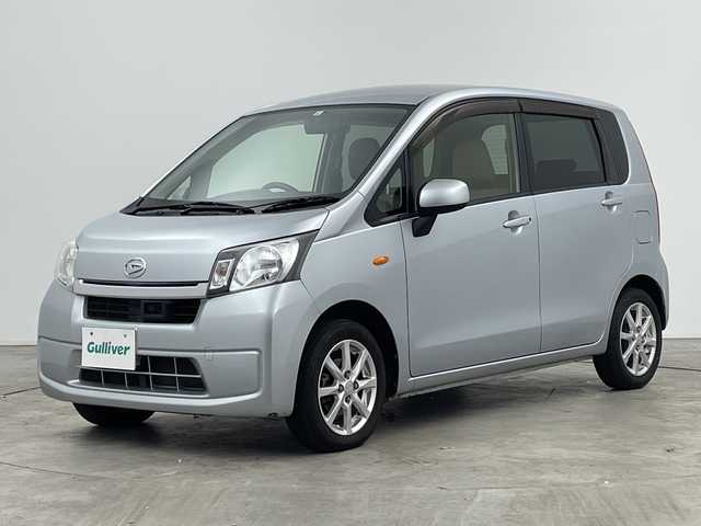 ダイハツ ムーヴ X SA 三重県 2013(平25)年 4.3万km ブライトシルバーメタリック /禁煙車//純正オーディオ//衝突被害軽減ブレーキ//ETC//プッシュスタート//ミラー型ドライブレコーダー（前方）//電動格納ミラー//純正14インチAW//スマートキー