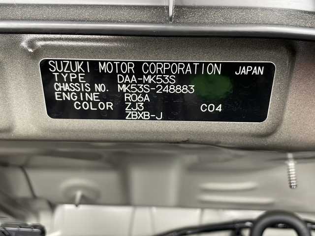スズキ スペーシア HYBRID X 千葉県 2019(令1)年 0.9万km ブルーイッシュブラックパール3 衝突軽減ブレーキ/レーンキープアシスト/社外メモリナビ（ワンセグ/Bluetoth/CD/DVD/FM/AM)/ドライブレコーダー（前）/アイドリングストップ/両側パワースライドドア/スマートキー/スペアキー/プッシュスタート/オートライト/W＋サイドエアバッグ