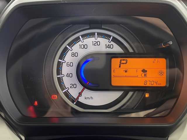 スズキ スペーシア HYBRID X 千葉県 2019(令1)年 0.9万km ブルーイッシュブラックパール3 衝突軽減ブレーキ/レーンキープアシスト/社外メモリナビ（ワンセグ/Bluetoth/CD/DVD/FM/AM)/ドライブレコーダー（前）/アイドリングストップ/両側パワースライドドア/スマートキー/スペアキー/プッシュスタート/オートライト/W＋サイドエアバッグ