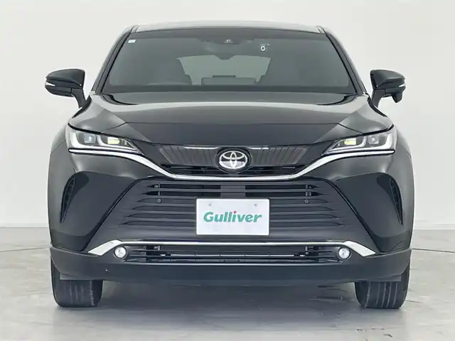 トヨタ ハリアー G 群馬県 2023(令5)年 1.2万km ブラック ブラインドスポットモニター/パーキングサポートブレーキ(後方接近車両)/=====/トヨタタセーフティセンス/・プリクラッシュセーフティ/・レーントレーシングアシスト/・オートマチックハイビーム/・レーダークルーズコントロール/純正8インチディスプレイオーディオ/・AM/FM/USB/Bluetooth/・AppleCarPlay/AndroidAuto/バックカメラ/運転席パワーシート/パワーバックドア/LEDヘッドランプ