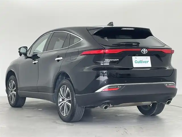 トヨタ ハリアー G 群馬県 2023(令5)年 1.2万km ブラック ブラインドスポットモニター/パーキングサポートブレーキ(後方接近車両)/=====/トヨタタセーフティセンス/・プリクラッシュセーフティ/・レーントレーシングアシスト/・オートマチックハイビーム/・レーダークルーズコントロール/純正8インチディスプレイオーディオ/・AM/FM/USB/Bluetooth/・AppleCarPlay/AndroidAuto/バックカメラ/運転席パワーシート/パワーバックドア/LEDヘッドランプ