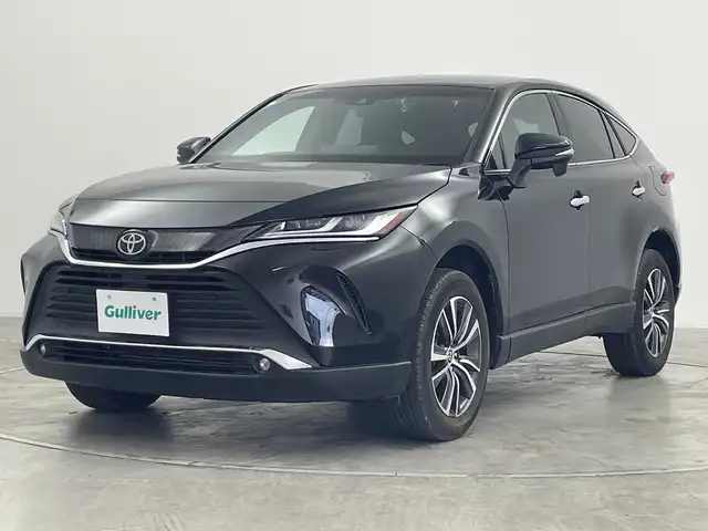 トヨタ ハリアー G 群馬県 2023(令5)年 1.2万km ブラック 純正８型ディスプレイオーディオ　ブラインドスポットモニター　アダプティブクルーズコントロール　パワーバックドア　レーンキープアシスト　衝突被害軽減ブレーキ　ドライブレコーダー　ＥＴＣ２．０　禁煙車