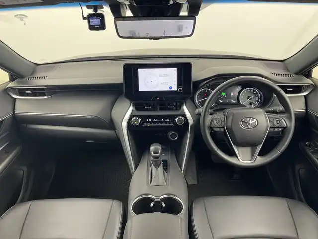 トヨタ ハリアー G 群馬県 2023(令5)年 1.2万km ブラック 純正８型ディスプレイオーディオ　ブラインドスポットモニター　アダプティブクルーズコントロール　パワーバックドア　レーンキープアシスト　衝突被害軽減ブレーキ　ドライブレコーダー　ＥＴＣ２．０　禁煙車