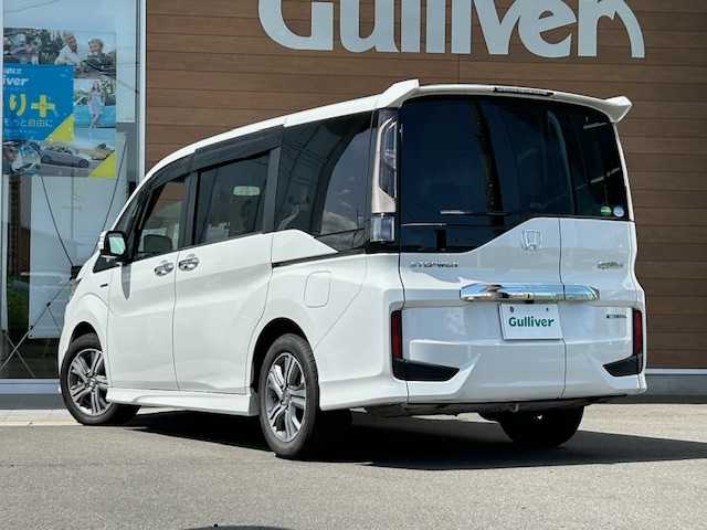 ホンダ ステップワゴン スパーダ ハイブリッド G ホンダセンシング 静岡県 2018(平30)年 6.3万km プラチナホワイトパール ディスプレイオーディオ/ワンオーナー/フルセグTV/バックカメラ/プッシュスタート/クルーズコントロール/両側パワースライドドア/ビルトインETC/ステアリングスイッチ/前方ドライブレコーダー/純正AW/純正フロアマット