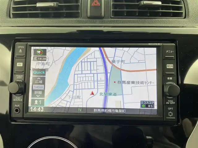 日産 デイズ ハイウェイスターX 群馬県 2018(平30)年 1.2万km チタニウムグレーメタリック 純正７インチナビ　アラウンドビューモニター　ＬＥＤライト　ＡＨＢ　ベンチシート　純正１４インチＡＷ　ステアリングリモコン　ドライブレコーダー　ＥＴＣ　スマートキー　横滑り防止　盗難防止装置　禁煙車