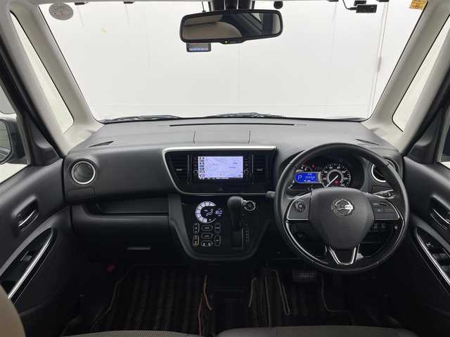日産 デイズ ルークス ハイウェイスター Gターボ 茨城県 2018(平30)年 5.4万km アッシュブラウンM 純正ナビ/全周囲カメラ/フルセグ/衝突被害軽減ブレーキ/車線逸脱抑制装置/クルーズコントロール/オートマチックハイビーム/ソナー/両側電動スライドドア/ETC/ドラレコ/ハーフレザーシート/純正15インチAW/LEDヘッドライト/スマートキー