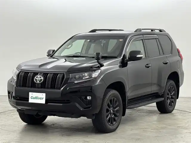 トヨタ ランドクルーザー プラド TX Lパッケージ マットブラED 福岡県 2023(令5)年 2.7万km ブラック サンルーフ　/純正ナビ／フルセグＴＶ　/バックカメラ　/ＥＴＣ２．０　/前後ドラレコ　/レーダークルコン　/コーナーセンサー　/衝突軽減　/レーンキープ　/ＰＫＳＢ　/シートベンチレーション／ヒーター　/純正１８インチＡＷ