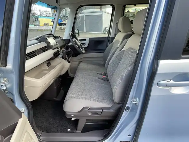 ホンダ Ｎ ＢＯＸ G L ホンダセンシング 道央・札幌 2018(平30)年 2.9万km モーニングミストブルーM ４WD/純正ディーラーOPナビ/CD/DVD/BT/フルセグ/ホンダセンシング/衝突被害軽減ブレーキ/横滑り防止装置/アダプティブクルーズコントロール/レーンキープアシスト/リアコーナーセンサー/バックカメラ/ビルトインETC/アイドリングストップ/ECONモード/片側パワースライドドア/前席シートヒーター/ステアリングリモコン/プッシュスタート/スマートキー/LEDヘッドライト/オートライト/オートハイビーム/電動格納ミラー/ヒーテッドドアミラー/ウィンカーミラー/純正フロアマット/ドアバイザー/スペアキー/純正エンジンスターター/冬タイヤ積込（ゴムのみ）/155/65/R14/2018年/山4mm