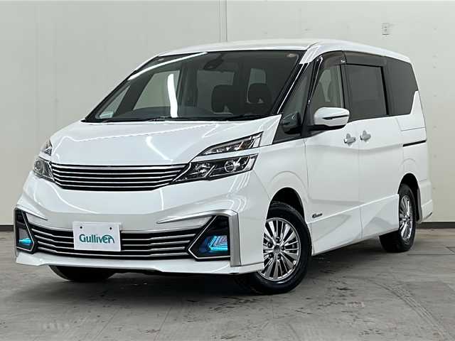 日産 セレナ ライダー 道央・札幌 2016(平28)年 4.5万km ブリリアントホワイトパール ワンオーナー//メモリナビ//フルセグテレビ//バックカメラ//クルーズコントロール//プッシュスタート//両側パワースライドドア//ETC