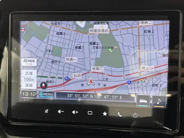 スズキ ソリオ バンディット HV MV 福岡県 2021(令3)年 4.8万km ピュアホワイトP 純正９インチナビ　/ＥＴＣ　/全方位カメラ　/両側パワースライドドア　/レーダークルーズコントロール　/衝突軽減被害システム　/レーンキープ　/クリアランスソナー　/ヘッドアップディスプレイ　/シートヒーター　/ＬＥＤ