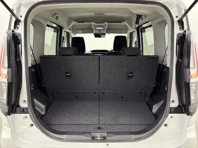 スズキ ソリオ バンディット HV MV 福岡県 2021(令3)年 4.8万km ピュアホワイトP 純正９インチナビ　/ＥＴＣ　/全方位カメラ　/両側パワースライドドア　/レーダークルーズコントロール　/衝突軽減被害システム　/レーンキープ　/クリアランスソナー　/ヘッドアップディスプレイ　/シートヒーター　/ＬＥＤ