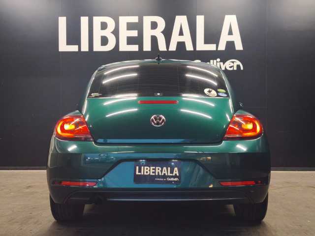 フォルクスワーゲン ザ・ビートル デザイン 群馬県 2017(平29)年 7.8万km ボトルグリーンM 純正ナビ/Bluetooth/フルセグTV/ブラインドスポットアシスト/クルーズコントロール/プッシュスタート/スマートキー/純正16インチAW/ETC/オートライト/USB/HIDヘッドライト