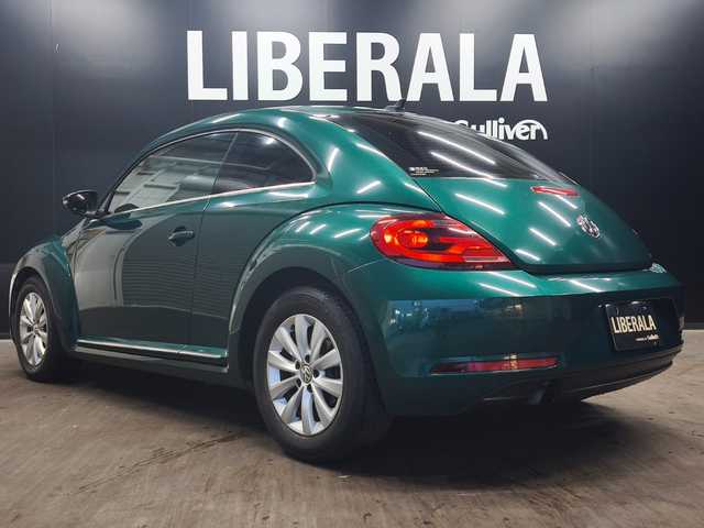 フォルクスワーゲン ザ・ビートル デザイン 群馬県 2017(平29)年 7.8万km ボトルグリーンM 純正ナビ/Bluetooth/フルセグTV/ブラインドスポットアシスト/クルーズコントロール/プッシュスタート/スマートキー/純正16インチAW/ETC/オートライト/USB/HIDヘッドライト