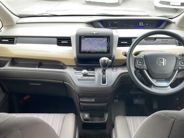 ホンダ フリード G ホンダセンシング 山口県 2018(平30)年 1.7万km モダンスティールM 純正７型ナビ/バックカメラ/両側パワスラ/ドラレコ（前）/ウインカーミラー/ホンダセンシング/アイドリングストップ/純正１５インチアルミホイール