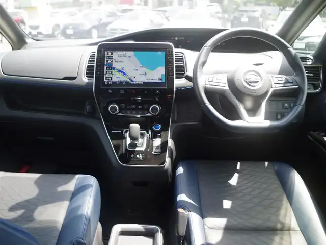 日産 セレナ e-パワー オーテック セーフティPKG 千葉県 2020(令2)年 2.7万km カスピアンブルー ワンオーナー/エマージェンシーブレーキ/プロパイロット/インテリジェントクルーズコントロール/両側パワースライドドア/10インチ純正SDナビ/地デジTV/【BD/DVD/CD再生機能　Bluetooth接続】/アラウンドビューモニター/ドライブレコーダー（DJ4-D）/革巻きステアリング/ステアリングスイッチ/ETC/LEDヘッドライト/フォグライト/ウインカーミラー/コーナーセンサー/AUTECH17インチアルミホイル/サイド/カーテンエアバッグ/インテリジェントキー