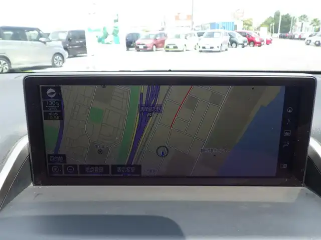 レクサス ＮＸ 300h Iパッケージ 千葉県 2017(平29)年 4.7万km マーキュリーグレーマイカ Lexus Safety System+/・プリクラッシュセーフティ/・レーンディパーチャーアラート/・オートハイビーム/・レーダークルーズコントロール/・ブラインドスポットモニター/ヘッドアップディスプレイ/パワーバックドア/純正SDナビ/地デジTV/【DVD/CD再生機能　Bluetooth接続】/パノラミックビューモニター/ドライブレコーダー/前席パワーシート/シートヒーター/革巻きステアリング/ステアリングヒーター/ステアリングスイッチ/ETC（2.0）/LEDヘッドライト/フォグライト/ウインカーミラー/クリアランスソナー/純正18インチアルミホイル/サイド/カーテン/ニーエアバッグ/スマートキー