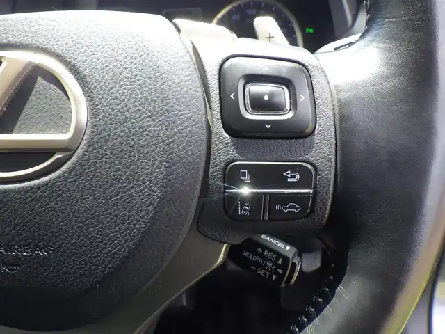 レクサス ＮＸ 300h Iパッケージ 千葉県 2017(平29)年 4.7万km マーキュリーグレーマイカ Lexus Safety System+/・プリクラッシュセーフティ/・レーンディパーチャーアラート/・オートハイビーム/・レーダークルーズコントロール/・ブラインドスポットモニター/ヘッドアップディスプレイ/パワーバックドア/純正SDナビ/地デジTV/【DVD/CD再生機能　Bluetooth接続】/パノラミックビューモニター/ドライブレコーダー/前席パワーシート/シートヒーター/革巻きステアリング/ステアリングヒーター/ステアリングスイッチ/ETC（2.0）/LEDヘッドライト/フォグライト/ウインカーミラー/クリアランスソナー/純正18インチアルミホイル/サイド/カーテン/ニーエアバッグ/スマートキー