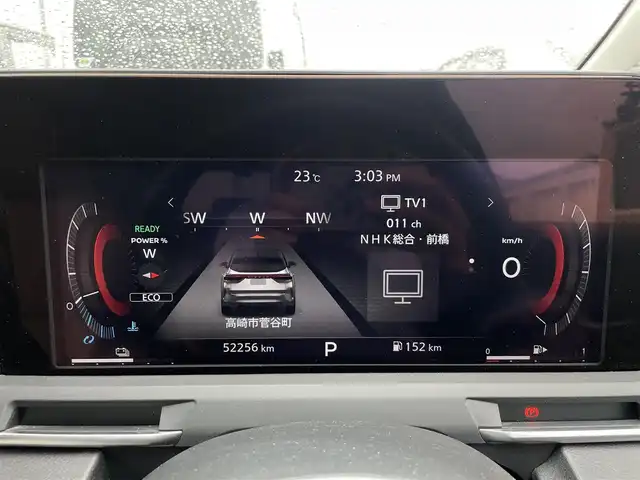 日産 オーラ G レザーエディション 群馬県 2021(令3)年 5.3万km 黒 プロパイロット/統合型インターフェースディスプレイ/USB充電ソケット/ワイヤレス充電/NissanConnectナビゲーションシステム（地デジ内蔵）/　・9インチワイドディスプレイ/　・ハンズフリーフォン/ボイスコマンド/　・Bluetooth/USB接続/HDMI接続/　・Apple CarPlay ・ Android Auto連携/　・AM/FMラジオ/　・NissanConnect サービス/　・フルセグTV/インテリジェント アラウンドビューモニター/インテリジェント ルームミラー /BOSEパーソナルプラスサウンドシステム/インテリジェント BSI(後側方衝突防止支援システム)/BSW(後側方車両検知警報)/RCTA(後退時車両検知警報)/ステアリングスイッチ/ETC2.0ユニット(ビルトインタイプ)/=========/レザーシート/オートLEDヘッドライト/純正17インチAW/インテリジェントエマージェンシーブレーキ/踏み間違い衝突防止アシスト/標識検知機能/インテリジェントFCW(前方衝突予測警報)/LDW(車線逸脱警報)/インテリジェントDA(ふらつき警報)/インテリジェントLI (車線逸脱防止支援システム)/フロント&バックソナー