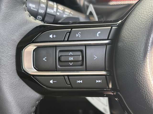 スズキ スペーシア カスタム HYBRID XS ターボ 滋賀県 2024(令6)年 0.1万km ピュアホワイトP 9インチメーカーOPナビ/(Bluetooth/フルセグ/AppelCarplay)/スズキセーフティーサポート/・アダプティブクルーズコントロール/・全方位カメラ/・レーンキープアシスト/・誤発進抑制機能/衝突軽減ブレーキ/標識認識/ヘッドアップディスプレイ/両側電動スライドドア/LEDオートライト/オートハイビーム/フォグ/ハーフレザーシート/シートヒーター/ステアリングヒーター/パドルシフト/電動パーキング/ブレーキホールド/USB