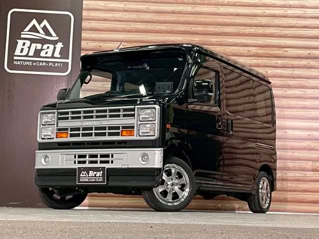 ダイハツ アトレー バン RS 福島県 2023(令5)年 3.4万km ブラックマイカメタリック AIS検査済み/【2507029854】/4WD(切替）/フロントフォグランプ/LEDヘッドライト/オートライト/両側パワスラ/純正フロアマット/スマートキー/ドラレコ/USB入力端子/Bluetooth接続/フルセグナビ/ETC(通常）/AAC/障害物センサー/盗難防止装置/オートマチックハイビーム/バックカメラ/横滑り防止装置/衝突被害軽減ブレーキ/ACC/アイドリングストップ/14AW ガルシア　ダラス6(社外）/ヨコハマ　パラダPA03（社外）/茶木目ハンドル（社外）/茶木目インテリアパネル（社外）/CHIVYエンブレム（社外）/DAMD FUZZコンプリートキット（社外）/新作・DAMD FUZZルーフバイザー（社外）/社外パーツ取付有