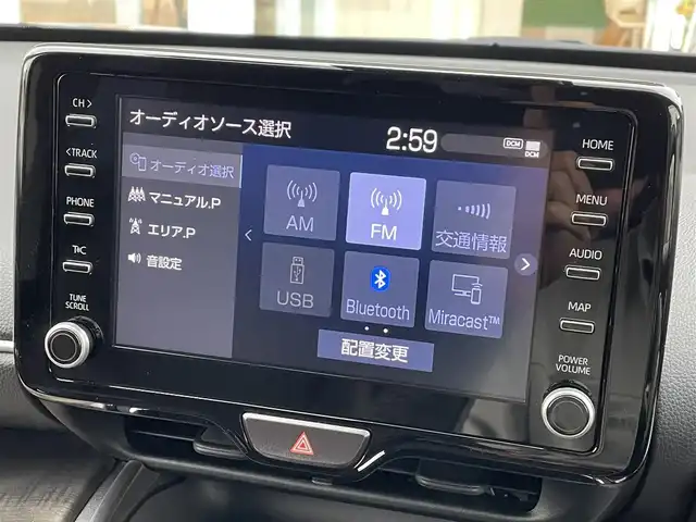 トヨタ ヤリスクロス ハイブリッド Z 道央・札幌 2021(令3)年 4.5万km ブラスゴールドメタリック/ブラックマイカ 2トーン ・４WD/・衝突軽減ブレーキ/・純正ディスプレイオーディオ/　BT＆USB＆TV/・バックカメラ/・ハーフレザーシート/・コーナーセンサー/・レーンキープアシスト/・レーダークルーズコントロール/・パワーバックドア/・D席パワーシート/・ダウンヒルアシスト/・前席シートヒーター/・オートエアコン/・オートライト/・オートリトラミラー/・プッシュスタート/・スマートキー/・前後ドライブレコーダー/・ビルトインETC/・純正フロアマット/・ドアバイザー/・ウィンカーミラー/・フォグライト