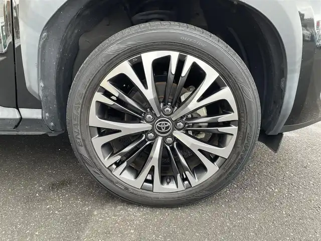 トヨタ ヤリスクロス ハイブリッド Z 道央・札幌 2021(令3)年 4.5万km ブラスゴールドメタリック/ブラックマイカ 2トーン ・４WD/・衝突軽減ブレーキ/・純正ディスプレイオーディオ/　BT＆USB＆TV/・バックカメラ/・ハーフレザーシート/・コーナーセンサー/・レーンキープアシスト/・レーダークルーズコントロール/・パワーバックドア/・D席パワーシート/・ダウンヒルアシスト/・前席シートヒーター/・オートエアコン/・オートライト/・オートリトラミラー/・プッシュスタート/・スマートキー/・前後ドライブレコーダー/・ビルトインETC/・純正フロアマット/・ドアバイザー/・ウィンカーミラー/・フォグライト