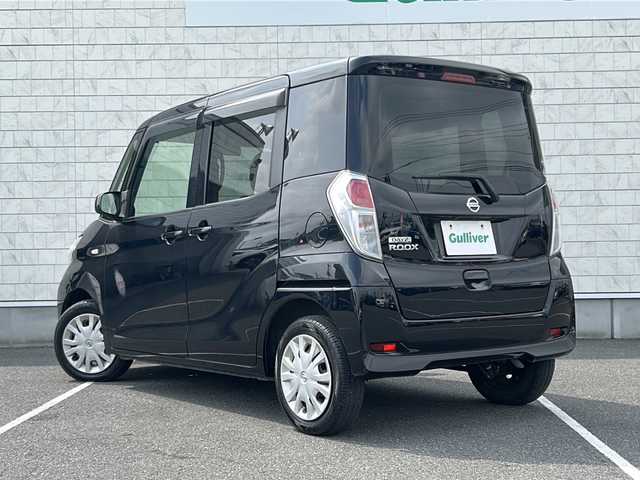 日産 デイズ ルークス S 栃木県 2017(平29)年 2.3万km ブラック 純正SDナビ/Bluetooth CD USB/TV フルセグ/バックカメラ/ETC/ハンドルカバー/純正フロアマット/LEDヘッドライト