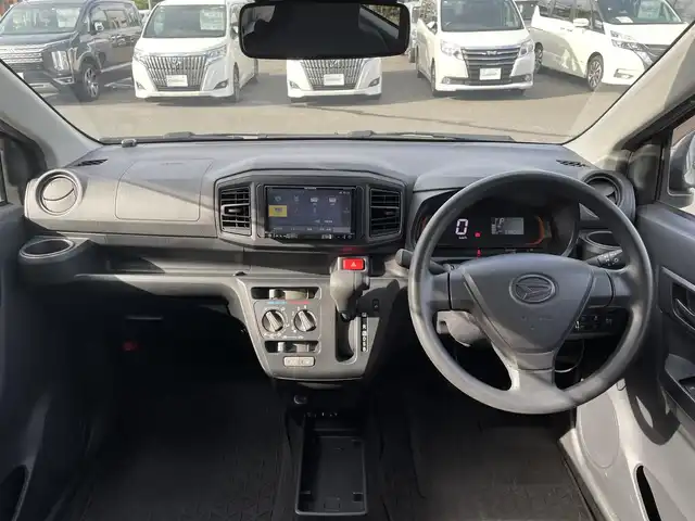 ダイハツ ミラ イース L SAⅢ 岡山県 2018(平30)年 7万km ホワイト 社外メモリナビ　AVIC-RZ201/ワンセグTV、CD、AM、FM/ETC/前後コーナーセンサー/スマートアシスト3