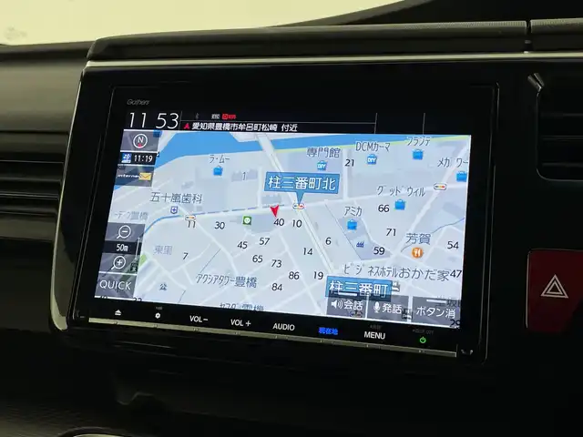 ホンダ ステップワゴン スパーダ ハイブリッド G EX ホンダセンシング 愛知県 2018(平30)年 7万km オブシダンブルーパール 純正9インチナビ/（CD/DVD/USB/Bluetooth/フルセグTV)/バックカメラ/ホンダセンシング/・衝突軽減ブレーキ〈CMBS〉/・ACC〈アダプティブ・クルーズ・コントロール〉/・LKAS〈車線維持支援システム〉/・路外逸脱抑制機能/・誤発進抑制機能/・先行車発進お知らせ機能/・標識認識機能/ETC/純正ドライブレコーダー/シートヒーター/両側パワースライドドア/わくわくゲート/アイドリングストップ/プッシュスタート/スマートキー/純正フロアマット/純正16インチアルミホイール/LEDヘッドライト/フロントフォグランプ/横滑り防止装置